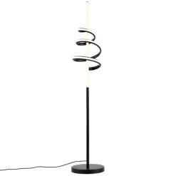 Design-Stehleuchte schwarz inkl. LED dimmbar - Rolla