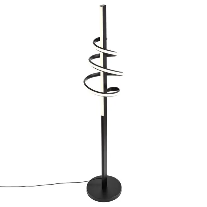 Design-Stehleuchte schwarz inkl. LED dimmbar - Rolla