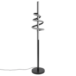 Design-Stehleuchte schwarz inkl. LED dimmbar - Rolla