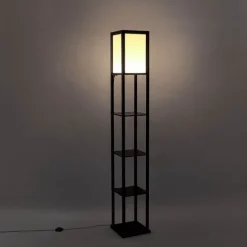 Design-Stehleuchte Schwarz-Weiß inkl. LED - Nea