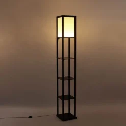 Design-Stehleuchte Schwarz-Weiß inkl. LED - Nea