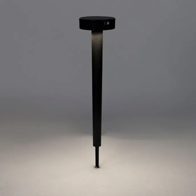 Design-Stiftspot schwarz inkl. LED und Dimmer IP55 Solar - Fiorina