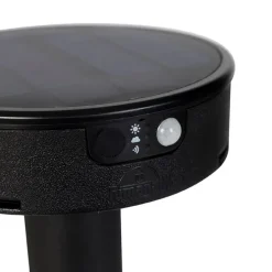 Design-Stiftspot schwarz inkl. LED und Dimmer IP55 Solar - Fiorina