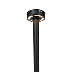 Design-Stiftspot schwarz inkl. LED und Dimmer IP55 Solar - Fiorina