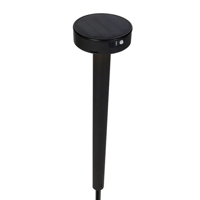 Design-Stiftspot schwarz inkl. LED und Dimmer IP55 Solar - Fiorina