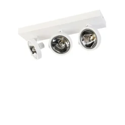 Designstrahler weiß verstellbar 3-flammig - Go