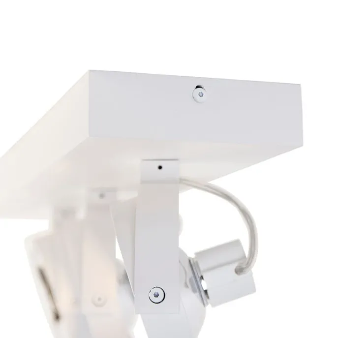 Designstrahler weiß verstellbar 3-flammig - Go