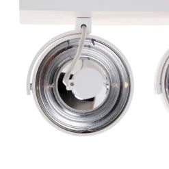 Designstrahler weiß verstellbar 3-flammig - Go