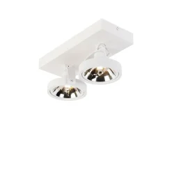 Designstrahler weiß verstellbar 2-flammig - Go