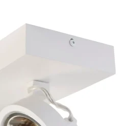 Designstrahler weiß verstellbar 2-flammig - Go