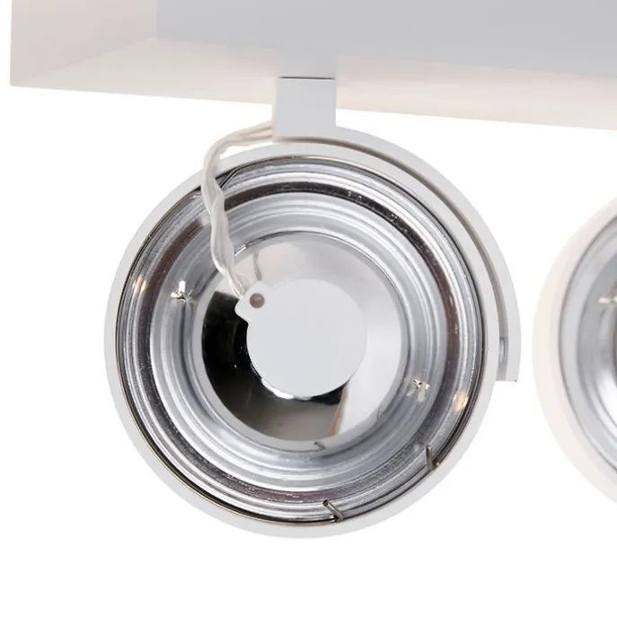 Designstrahler weiß verstellbar 2-flammig - Go