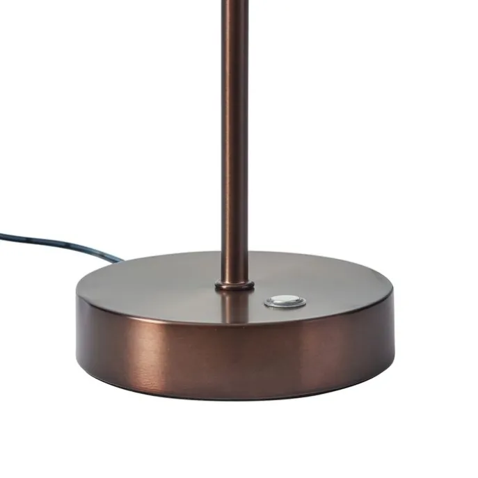 Design-Tischleuchte Dunkelbronze inkl. LED Dimmbar - Joya