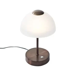 Design-Tischleuchte Dunkelbronze inkl. LED Dimmbar - Joya