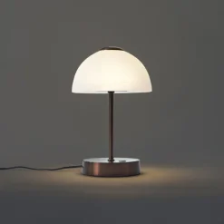 Design-Tischleuchte Dunkelbronze inkl. LED Dimmbar - Joya