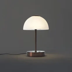 Design-Tischleuchte Dunkelbronze inkl. LED Dimmbar - Joya