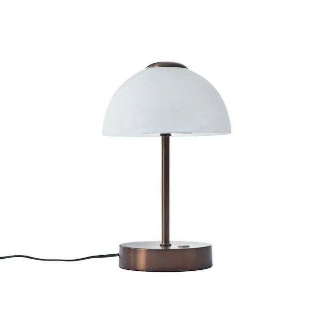 Design-Tischleuchte Dunkelbronze inkl. LED Dimmbar - Joya