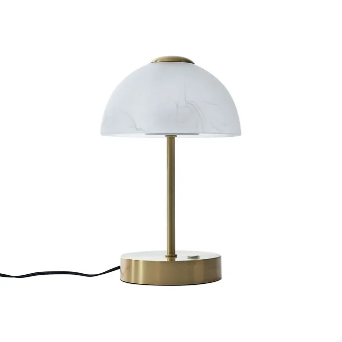 Design-Tischleuchte Gold mit Opalglas inkl. LED Dimmbar - Joya