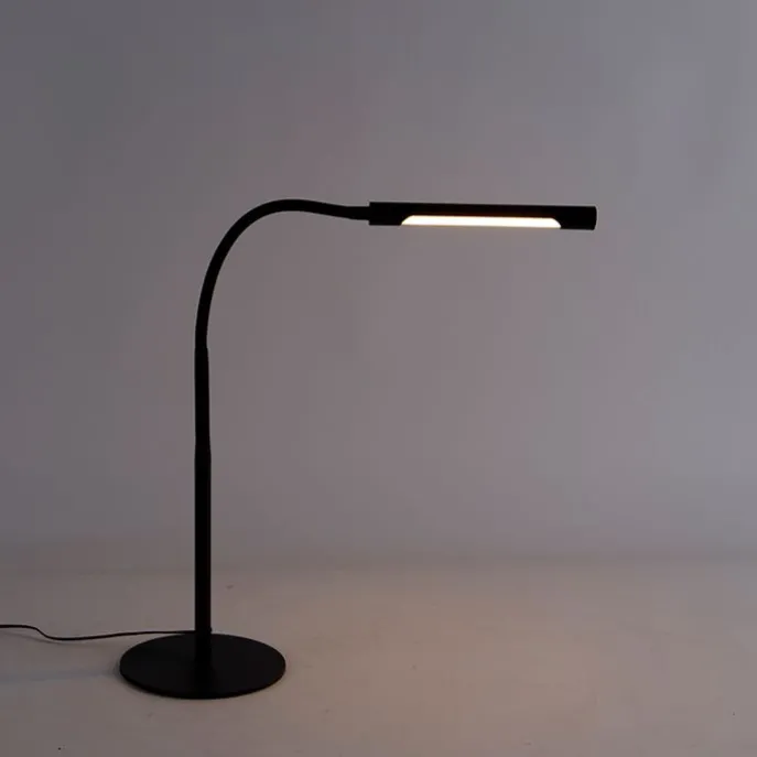 Design-Tischleuchte schwarz inkl. LED mit Touch-Dimmer - Palka