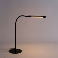 Design-Tischleuchte schwarz inkl. LED mit Touch-Dimmer - Palka