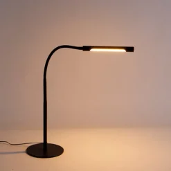 Design-Tischleuchte schwarz inkl. LED mit Touch-Dimmer - Palka