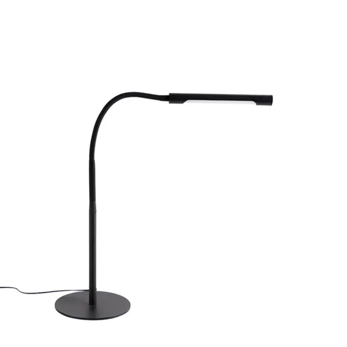 Design-Tischleuchte schwarz inkl. LED mit Touch-Dimmer - Palka