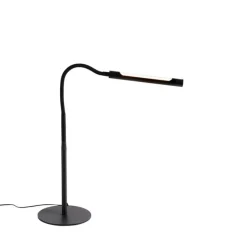 Design-Tischleuchte schwarz inkl. LED mit Touch-Dimmer - Palka