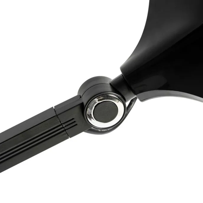 Design-Tischleuchte schwarz inkl. LED mit Touch- und Induktionsladegerät - Don