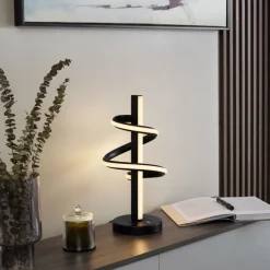 Design-Tischleuchte schwarz inkl. LED dimmbar - Rolla