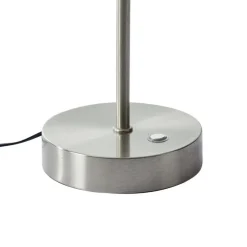 Design-Tischleuchte Stahl mit Opalglas inkl. LED Dimmbar - Joya