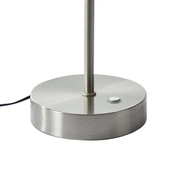 Design-Tischleuchte Stahl mit Opalglas inkl. LED Dimmbar - Joya