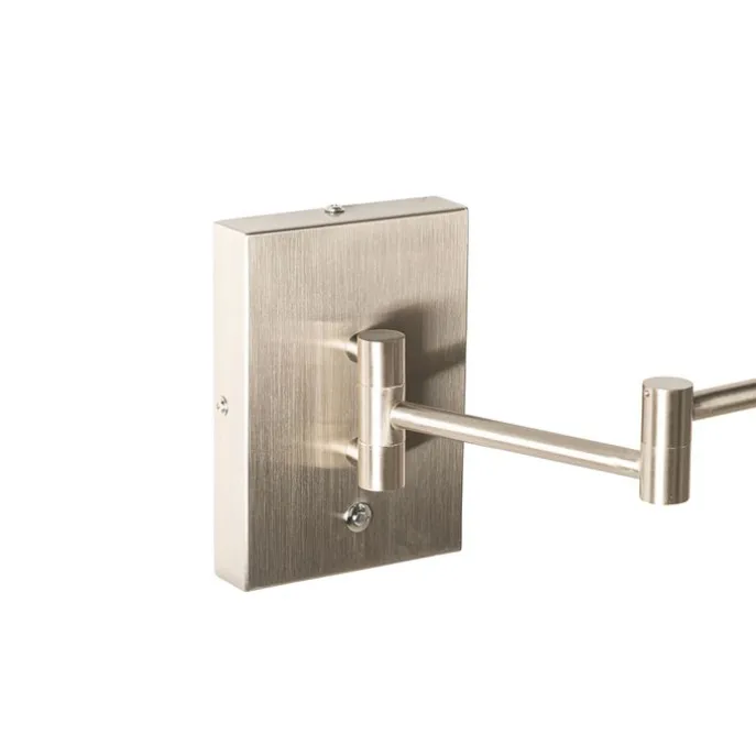 Design-Wandleuchte aus Stahl inkl. LED dimmbar - Notia