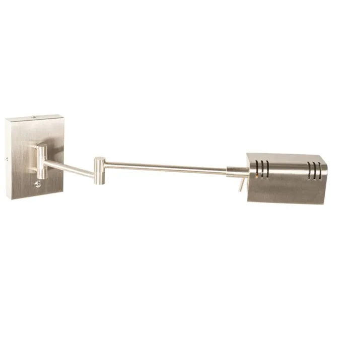 Design-Wandleuchte aus Stahl inkl. LED dimmbar - Notia