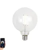 Dimmbare E27 LED-Glühbirne G125 Klar 7W 806lm 2700-6500K