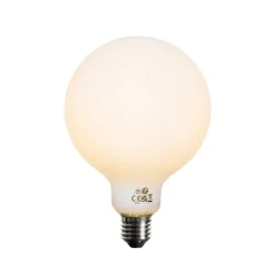 Dimmbare E27 LED-Glühbirne Opal G125 5W 450lm 2200K
