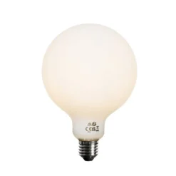 Dimmbare E27 LED-Glühbirne Opal G125 5W 450lm 3000K