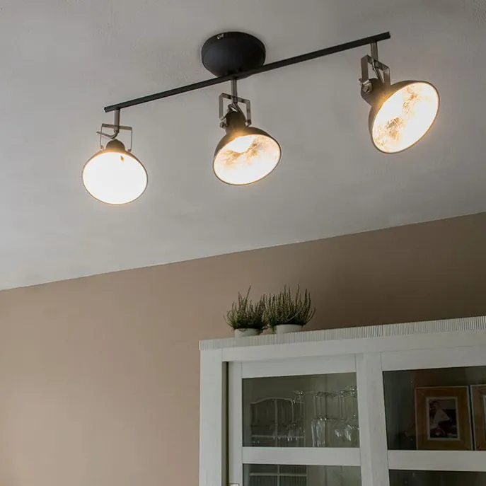 Drehbarer und neigbarer Industriestrahler in Anthrazit - Tommy 3