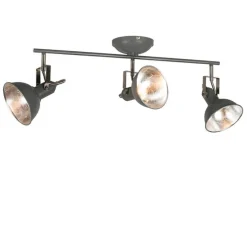 Drehbarer und neigbarer Industriestrahler in Anthrazit - Tommy 3