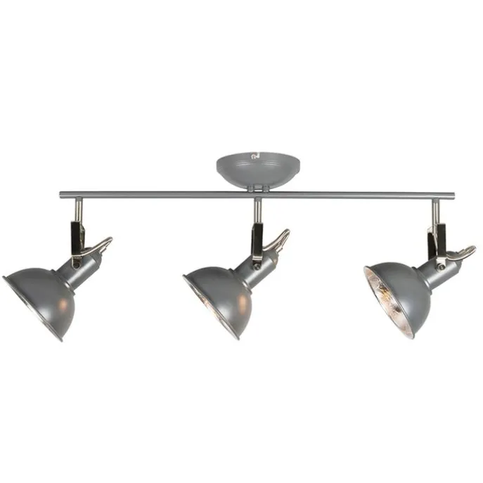 Drehbarer und neigbarer Industriestrahler in Anthrazit - Tommy 3