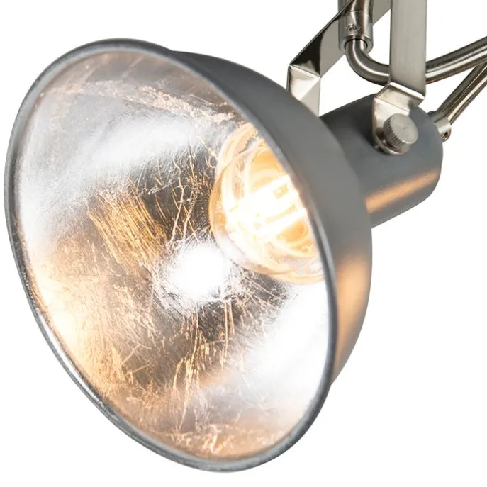 Drehbarer und neigbarer Industriestrahler in Anthrazit - Tommy 3