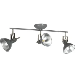 Drehbarer und neigbarer Industriestrahler in Anthrazit - Tommy 3