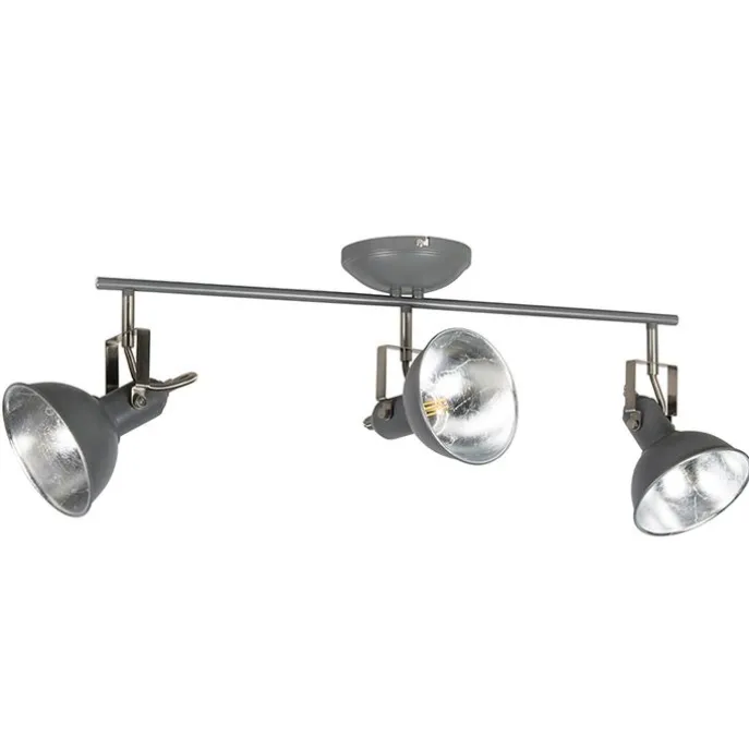 Drehbarer und neigbarer Industriestrahler in Anthrazit - Tommy 3