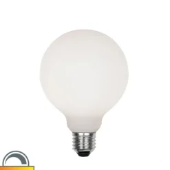 E27 dimmbar in Kelvin LED-Lampe G95 Milchglas 4W 430 lm 2200-4000K