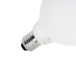 E27 dimmbar in Kelvin LED-Lampe G95 Milchglas 4W 430 lm 2200-4000K