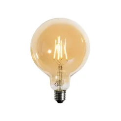E27 Dimmbare LED Gold G125 4,9W 450lm 2200K