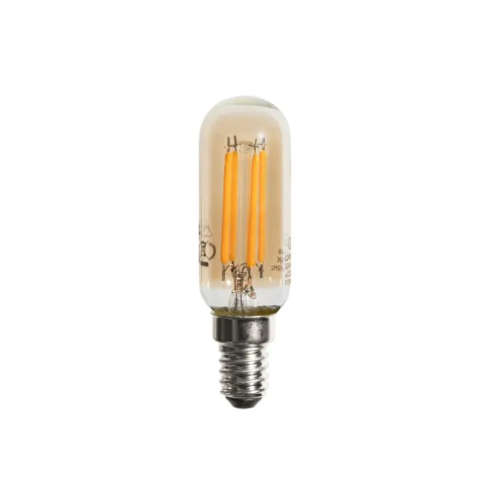 E14 Dimmbare LED Gold T25 4W 250lm 2200K