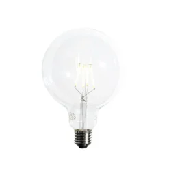 E27 dimmbare LED Spiral Filament G125 5W 450lm 2700K