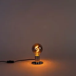 E27 dimmbare LED Spiralfadenlampe G95 Rauch 3W 95 lm 1800K