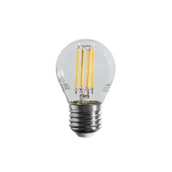 E27 Dimmbare LED-Filament-Glühbirne G45 Klar 4W 470 lm 2700K