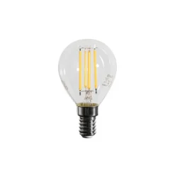 E14 Dimmbare LED-Filament-Glühbirne G45 Klar 4W 470 lm 2700K