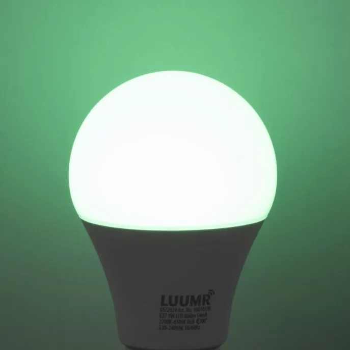 E27 Dimmbare LED-Glühbirne A60 Opal 9W 806lm 2700-6500K